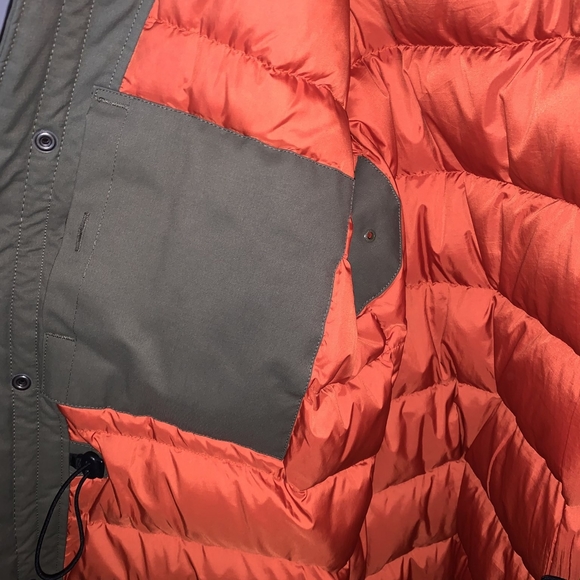 Abercrombie & Fitch Down Parka- Olive green - Picture 4 of 8